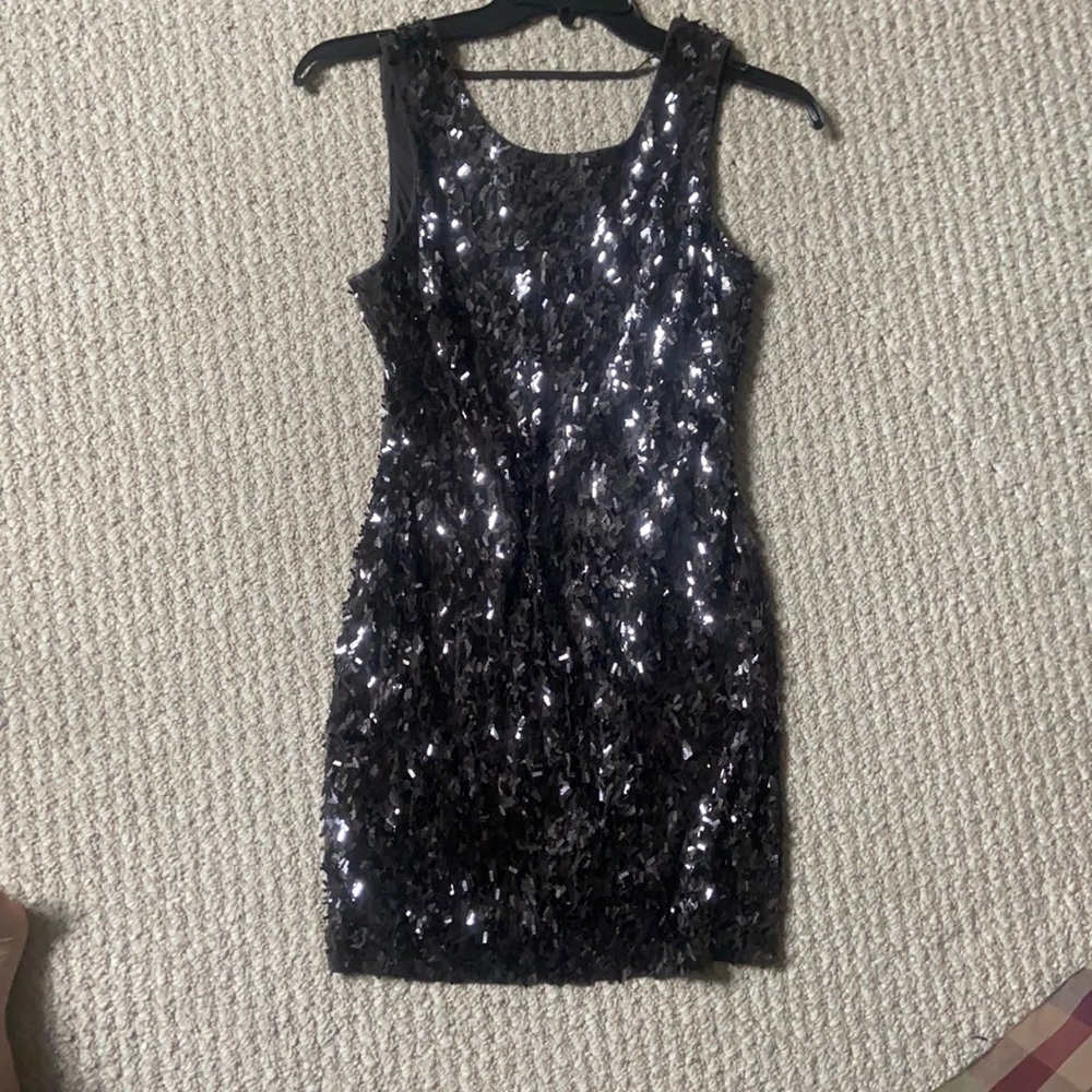 Express glitter dress size small